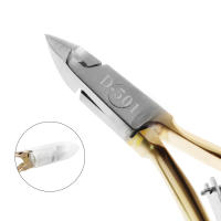 Tijeras De Cutícula Profesional Para Uñas Y Tendones Acero Inoxidable Cortador De Uñas Herramienta De Manicura Con Mango Antideslizante - details 2