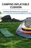 Manta De Seda Para Acampar Ultra Ligera Con Almohadilla Impermeable Individual Con Inflador De Pie De TPU - details 0