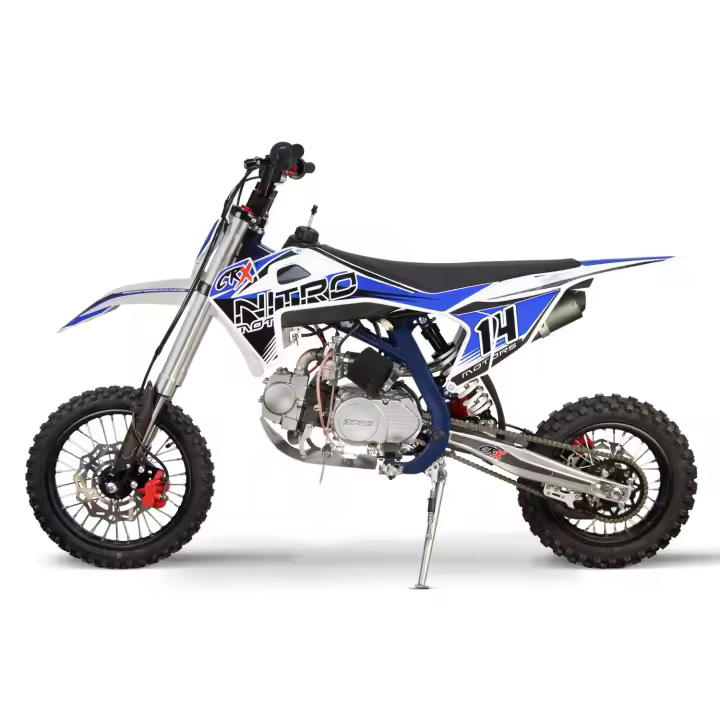 PITBIKE MOTO DE CROSS 125CC 4 TIEMPOS DISPONIBLE EN COLOR NARANJA - 1
