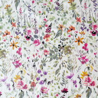 Juego de Sábanas Estampado Flores Acuarela– Alo Home - details 1