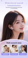 Sanrio Auriculares Inalámbricos Bluetooth 5.4 BL02 Con Control Táctil Reducción De Ruido Longitud De Duración De La Batería Cute Kuromi My Melody - details 11
