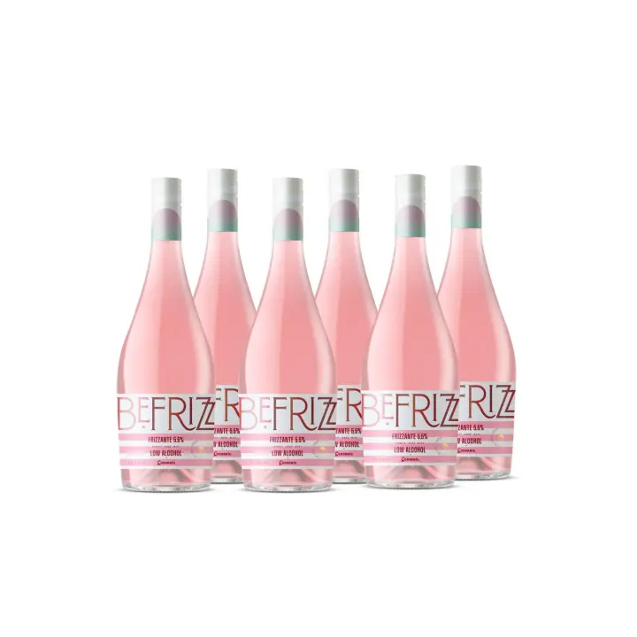Codorniu BeFrizz Rosado - Vino Frizzante Bajo en Alcohol - Caja 6 botellas 75cl - 1