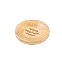 Porta Saboneta De Bambú Natural Madera Soporte Para Baño Almacenamiento Portátil Placa Caja Contenedor Decoración Del Hogar - details 10