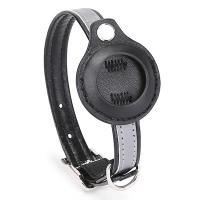 Collar Ajustable De Cuero Para Mascotas Con Protección Anti-Perdida Reflectante Para Apple Airtag Rastreador De Localización Para Perros Y Gatos - details 9