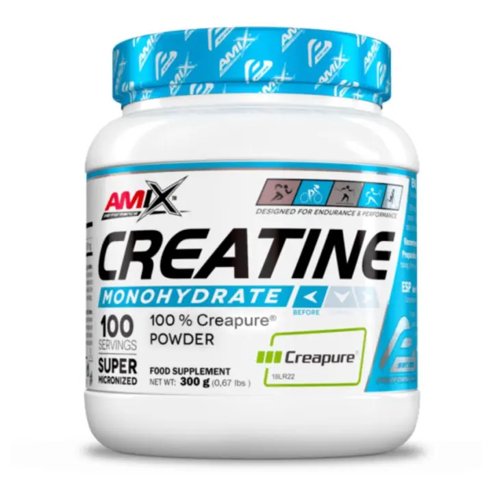 AMIX Nutrition *Creatina Creapure®* 100 servicios - El monohidrato de creatina es un componente básico para la creación de fosfato de creatina, que representa una fuente de energía en las células - 1