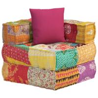 vidaXL Puf modular con cojín Cojín Decorativo de Asiento Cojines de muebles de salon - details 6