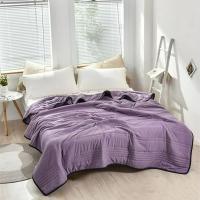 Edredón De Verano Para Cualquier Edad Ropa De Cama Con Pesado Para Dormir Aire Acondicionado Moderno De Poliéster 100% Portátil Para Parejas Y Niños - details 4