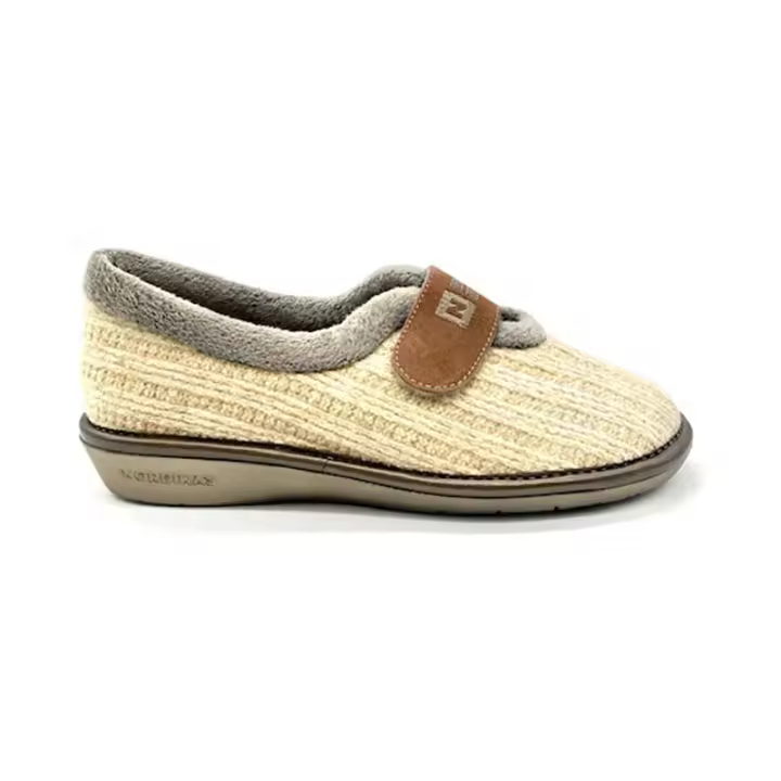 ZAPATILLA NORDIKA'S TRENZA PIEDRA - 1