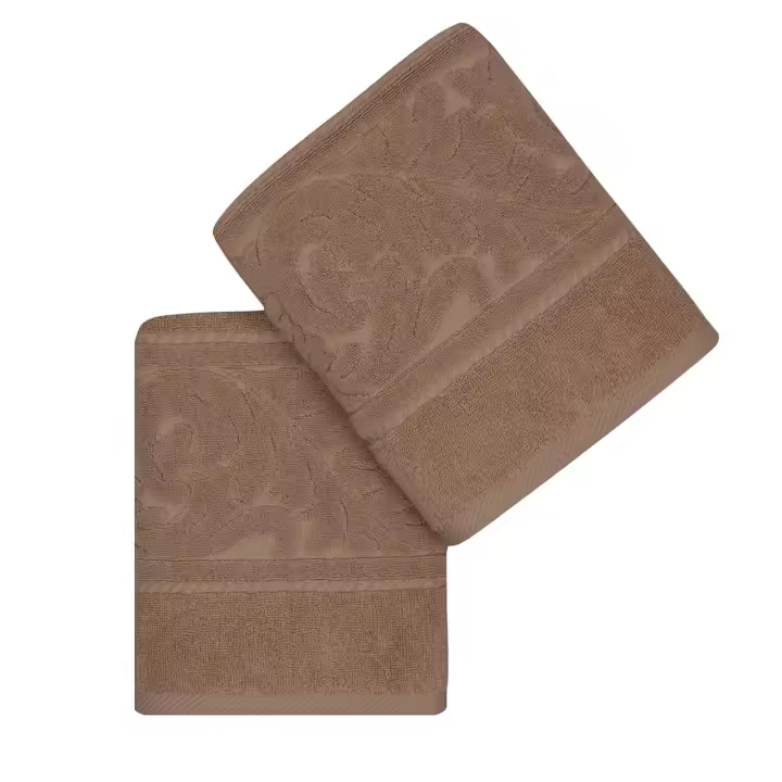 Wellhome Juego de Toallas de Mano Visón 100% Algodón 560 Gr/m² - Suavidad Garantizada - 1