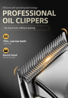 KIKIDO Recortadora De Pelo Para Hombres Recortador De Barba Profesional Inalámbrica Recargable Kit De Corte De Pelo Con Potencia Fuerte Para Peluquería - details 4