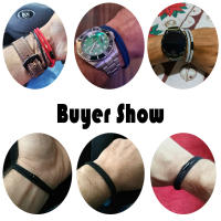 Nuevo Pulsera Minimalista Para Hombre Con Doble Capa De Cuerda Accesorio De Sobrevivencia Con Hebilla Magnética Regalo Para Novio - details 2
