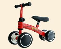 Bicicleta de Equilibrio Infantil sin Pedales, Bicicleta de Deslizamiento para Bebés de 1-2-3 Años, Cuatro Ruedas, Tres Colores - details 3