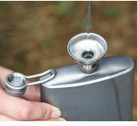Tiartisan Botella De Vino De Titanio 200ml Con Tapa De Tornillo Para Camping Exterior Mini Olla De Vino Ligera Con Gorro - details 11