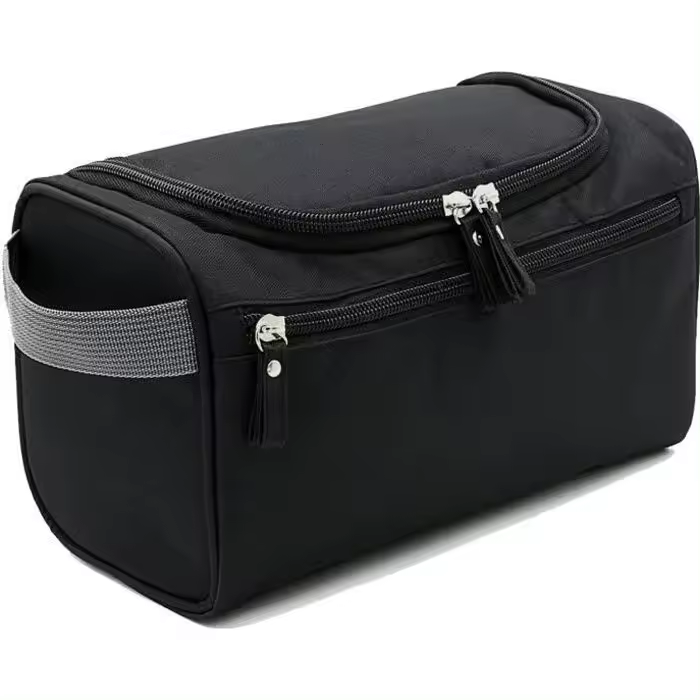 TOUBKAL - Neceser EXPACIOUS para hombre - CALIDAD PREMIUM con GANCHO para Colgar compartimentos-neceser - 1