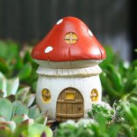 Figuras De Resina De Setas Y Nogal Estatua De Casa Para Jardín Accesorios De Micro Paisaje Decoración De Jardín Escultura Para El Hogar - details 12