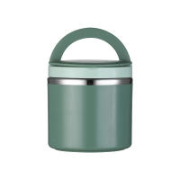 Termo Insulada De Acero Inoxidable 630/1000ML Juego De Almuerzo Portátil Contenedor Térmico Para Sopa Y Comida Bento Ecológico - details 10