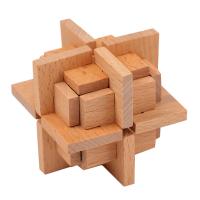 Juguete Educativo De Madera Para Niños Y Adultos Juego De Lógica Y Desmontaje De Cerradura De Encina Boutique - details 34