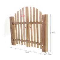 Puerta De Madera Para Casa De Muñecas 1/12 Modelo De Puerta De Jardín Simulación Decorativa Para Miniaturas - details 5