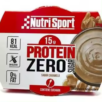 Nutrisport Protein Zero Sugar Pudding Caramelo 135G - 1