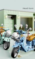 Bloques De Construcción Técnicos Para Ciudad 1:5 Motocicleta Y Vehículos De Carreras 1828pcs Juguete Para Niños Regalos MOC T4025 - details 1