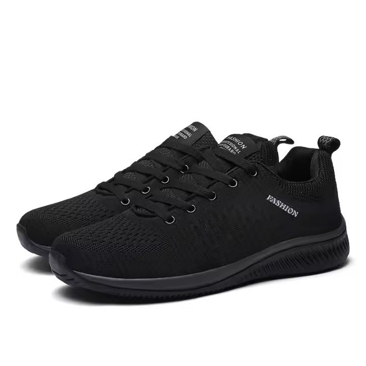 Zapatos De Correr Para Hombre Ligeros Y Cómodos Tenis De Caminar Transpirables Zapatillas De Deporte Con Suela EVA Talla True - 1