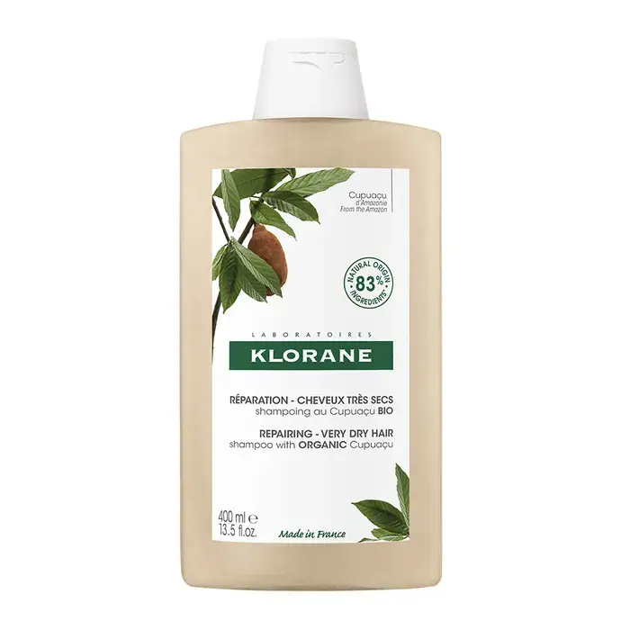 KLORANE CHAMPU CAPUAÇU nutricion y reparación para cabellos muy secos y/o dañados 400ml - 1