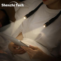 Luz De Lectura Para El Cuello LED Recargable Con Brazos Flexibles Duradera Ideal Para Lectura Camping Noche - details 0