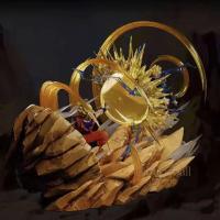 Figura De Acción Dragon Ball WCF Goku Vs Vegeta Super Saiyan 2 18cm PVC Estatua Modelo Colección Juguete Decoración De Escritorio Regalo Anime - details 0