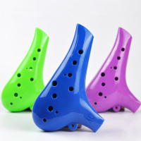 Flauta Alto C De Resina Cerámica Multicolor 12 Agujeros Instrumento Musical Portátil Para Adultos Y Niños - details 2