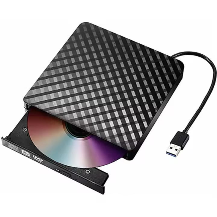 Externa CD/DVD Drive USB3.0 Lector Escritor De DVD Portátil Para PC Laptop IMacs Compatible Con Desktop Tipo De Carga Tray - 1