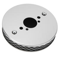 Filtro De Aire De Alta Fluidez 14x3cm Metal Cromado Reemplazo Para Carburador SU HS2 1¼ Pulgadas Filtro De Aire Pancake Chrome - details 8