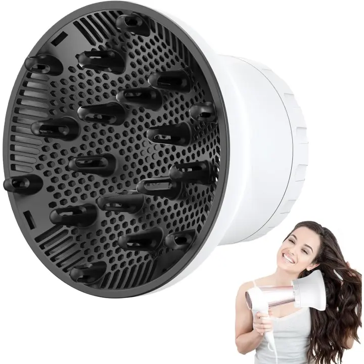 Difusor Universal para Secador de Pelo Rizado y Ondulado - 1
