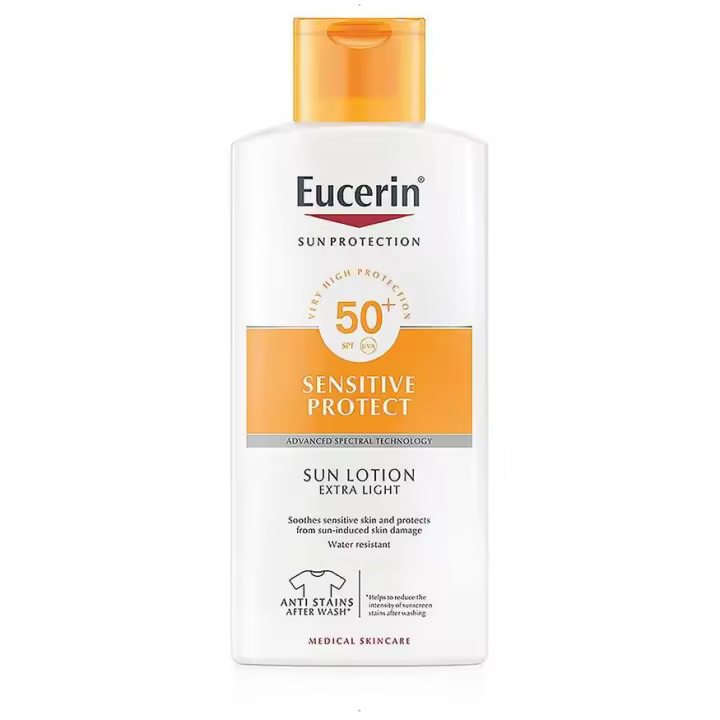 Eucerin Spf50+ Loción Extra Light Sensitive Protect 400Ml - 1