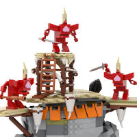 Kit De Bloques De Construcción BuildMoc BOTW Lágrimas Del Reino Monstruo Y Guardian Batalla En Piedra Talus Juguete Para Niños Regalo De Cumpleaños - details 2