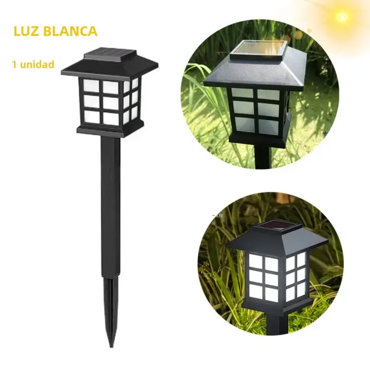 Luces Solares Para Jardín Impermeables Decorativas Para Paisaje Y Villa Instalación Autónoma Fuente De Energía Solar ABS LED Modernas IP65 - 1