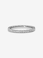 Pandora - Anillo Brillo y Corazones-Plata de Lei - details 0