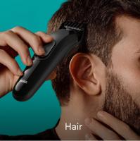 BRAUN SK3400BK Afeitadora Eléctricas Seco y mojado, Barba y cabello, 45 minutos de uso, se carga 1h. tiene carga Rápida en 5 minutos, Potencia 100V-240V - details 2