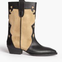 Paloma Wang Botas vaqueras bicolor para mujer - details 5