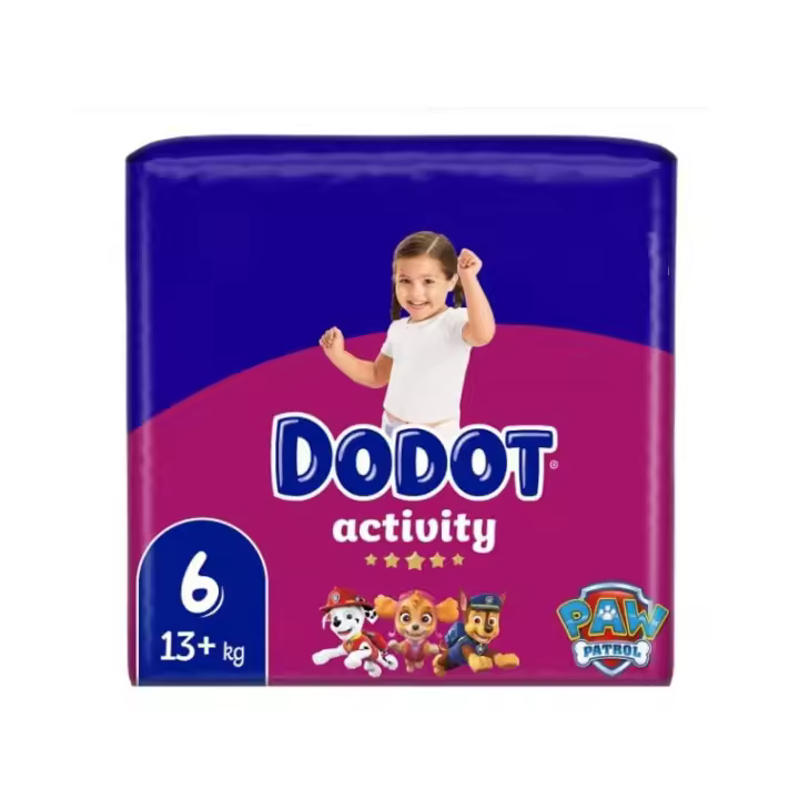 DODOT ACTIVITY PAÑAL TALLA 6 44 UNIDADES - 1