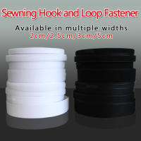 Cinta De Velcro Reutilizable Para El Hogar 1/5/25 Metros Ancho 20/25/30/50 Mm De Nylon Eco-amigable Resistente Al Calor Accesorios Para Costura DIY - details 0