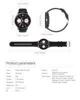Reloj inteligente con pantalla inteligente de 1.39 y más de 100 modos deportivos de ejercicio, clima, controles de música, asistente de voz, monitoreo corporal durante todo el día, relojes con regalo para Hombre y Mujer - details 15