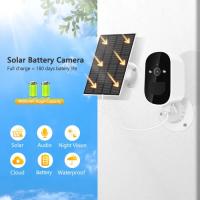 Cámara de vigilancia solar inalámbrica Wifi, cámara de seguridad exterior IP Full HD, IP66 impermeable con batería de 6000 mAh - details 0