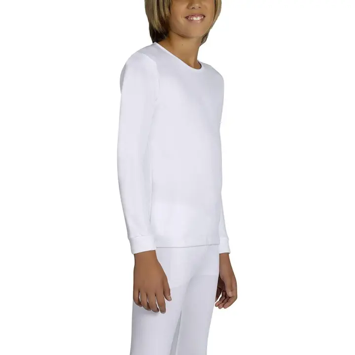 YSABEL MORA 70300 - Camiseta Interior Térmica Kids Unisex - Talla 4 - Blanco - 1