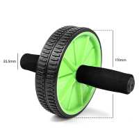 Ociodual OcioDual Rueda Abdominal, Rodillo Abdominales, Rueda Abdominales con Mango, Ejercicio en Casa, Gym en Casa, Core, Flexibilidad y Fuerza, Roller Gimnasio en Casa, Rodillo Abdominal, Verde - details 3