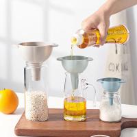 Juego De Funcales Multifuncionales De Plástico Para El Hogar Filtro De Aceite Repartidor De Aceite Accesorios De Cocina - details 0