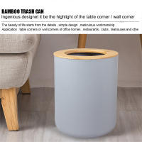 Juego de Almacenamiento de Baño de Bambú de 6 Piezas Dispensador de Jabón, Cepillo de Baño, Botella de Loción, Cubo de Cepillo de Dientes Accesorios de Baño de Almacenamiento - details 8