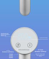 Bomba Eléctrica De Agua Automática Plegable Y Recargable Para Botella De 19 Litros Dispensador De Agua Para Escritorio Con Temperaturas Icy Warm Y Hot - details 9