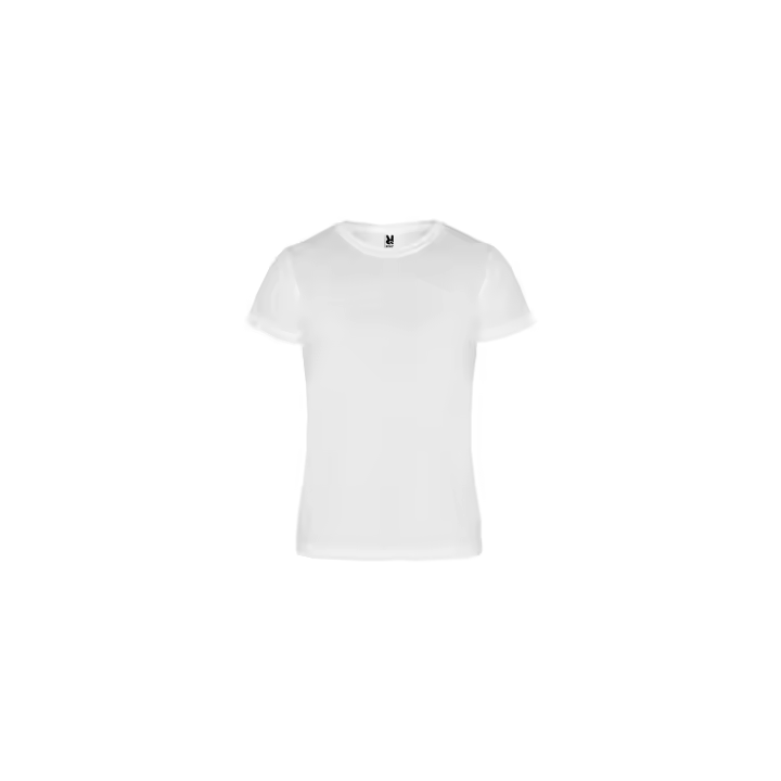 Camiseta técnica de manga corta deportiva,color blanco - 1
