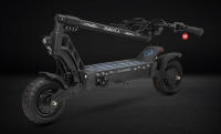 YUME HAWK Patinete Eléctrico, Neumáticos Todo Terreno sin Tubo de 10x3.15", Motor de 1200W*2, Batería de 60V 22.5Ah, Velocidad Máxima de 70km/h, Alcance Máximo de 70km, Freno de Disco Hidráulico, Carga Máxima de 126kg, Control por Aplicación - Color Negro - details 5