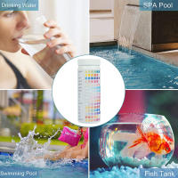 100Pcs Kit De Pruebas Para Acuario Con Esteros De Prueba Y Botella De Prueba Agua De Río Y Salada Para Medición De Calidad Del Agua - details 6